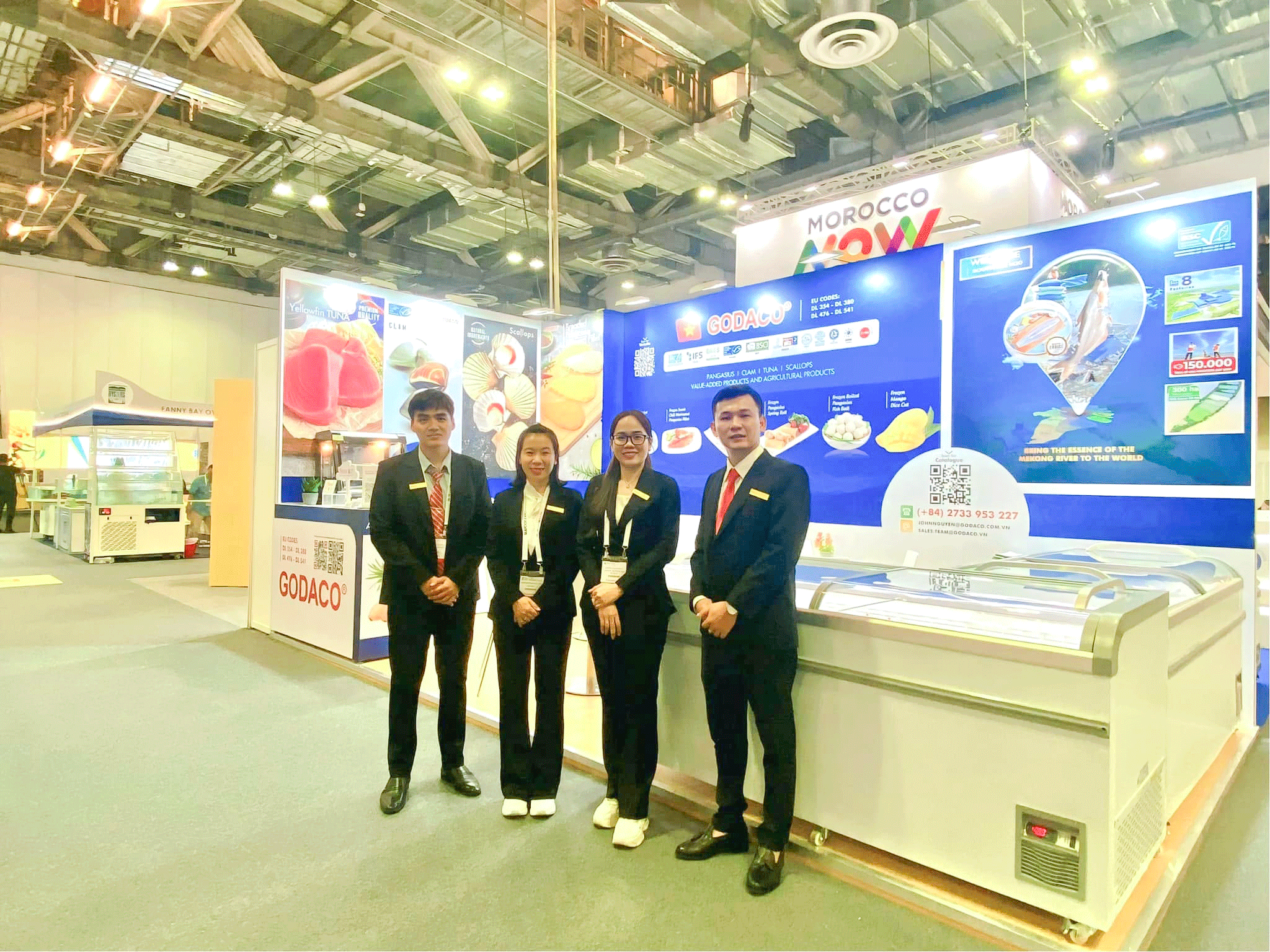 GODACO's Booth At Seafood Expo Asia 2024