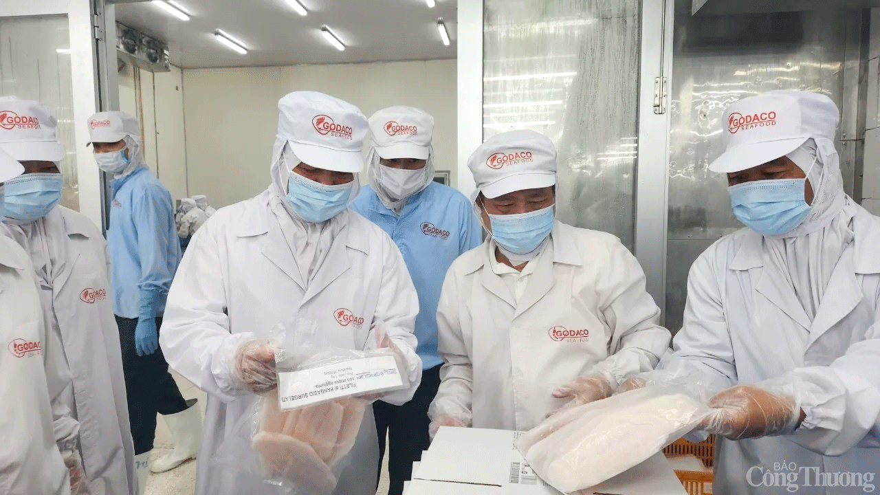 Minister Nguyen Hong Dien visit GODACO factory