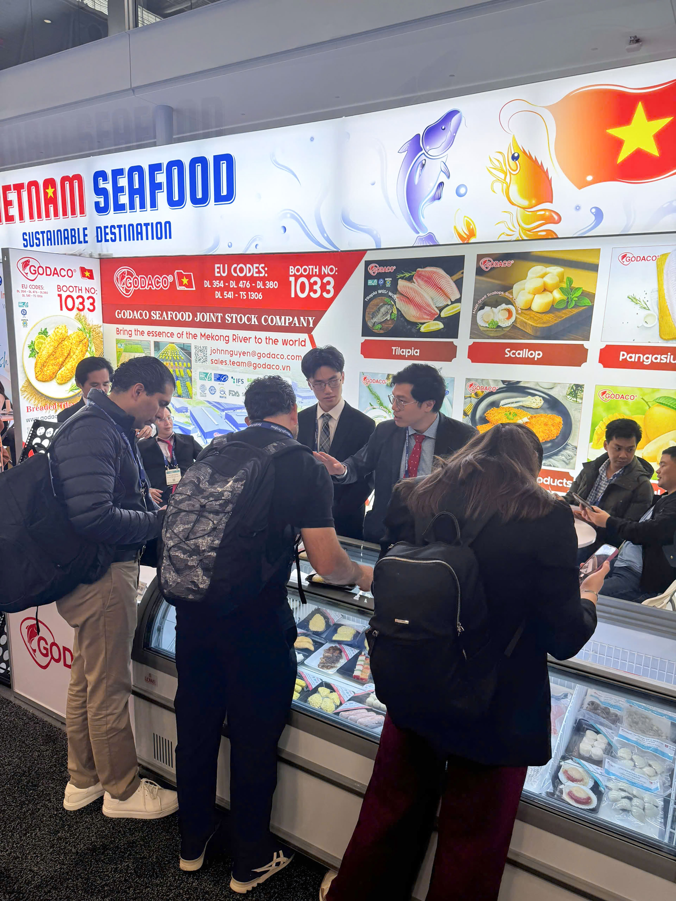 GODACO's Booth At Seafood Expo North America 2026