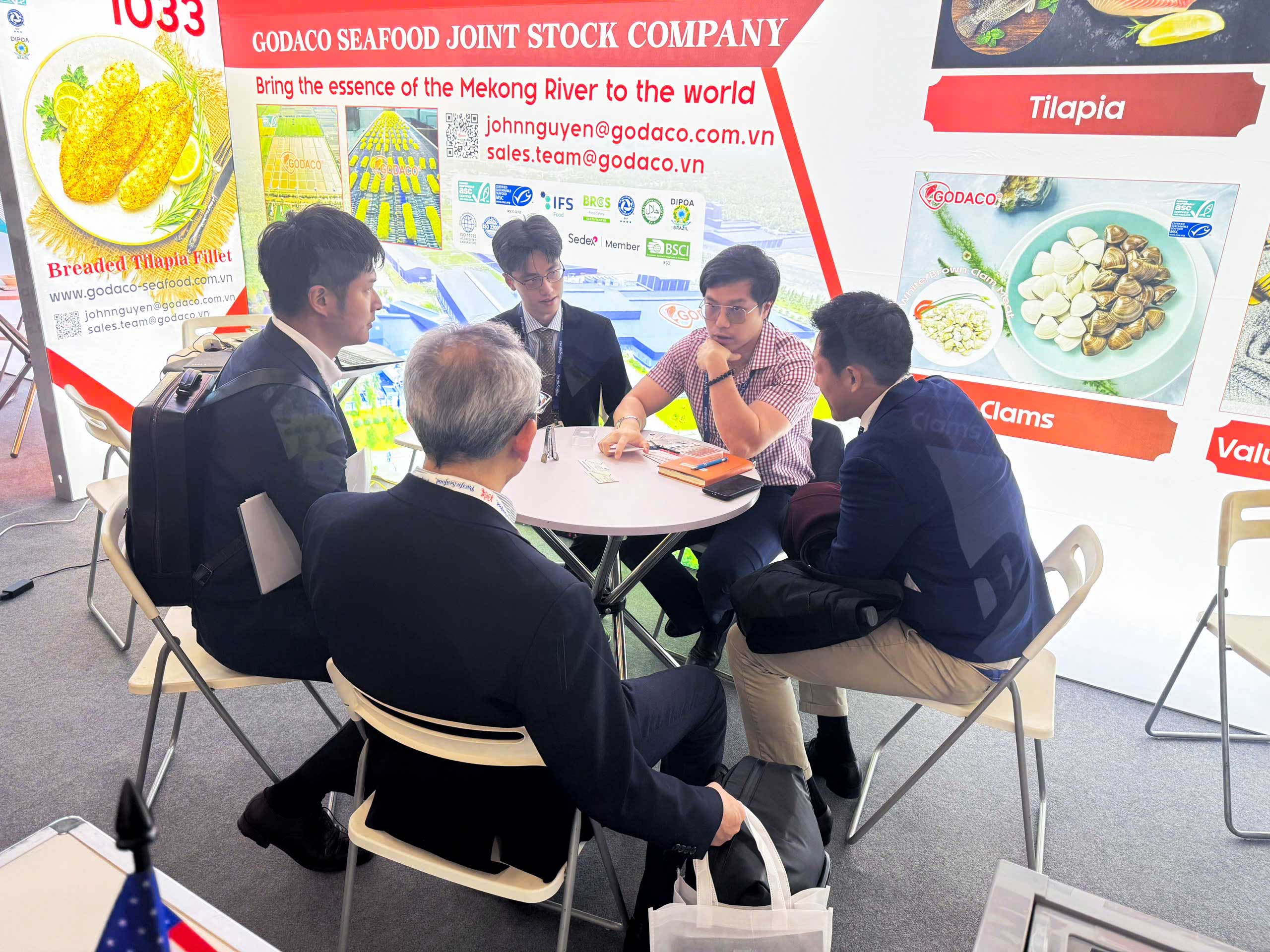GODACO's Booth At Seafood Expo North America 2026